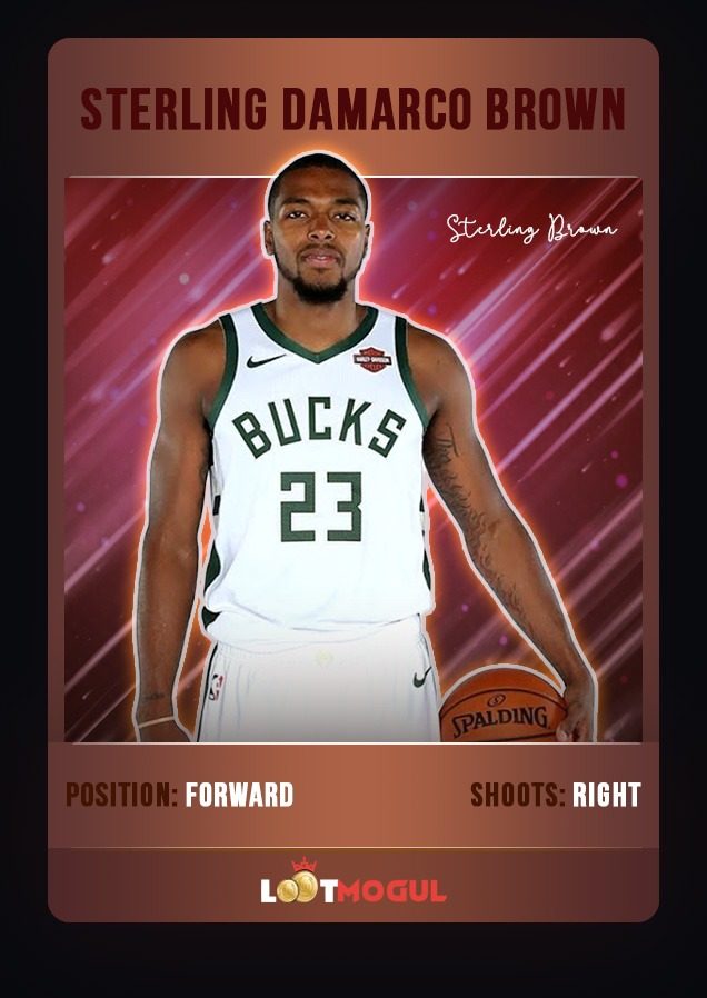 NBAカード STERLING BROWN Sterling Brown NFTs - Trading & Rookie Cards, Moments, Merchandise